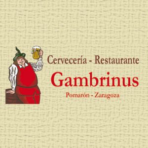 Logotipo de restaurante Gambrinus